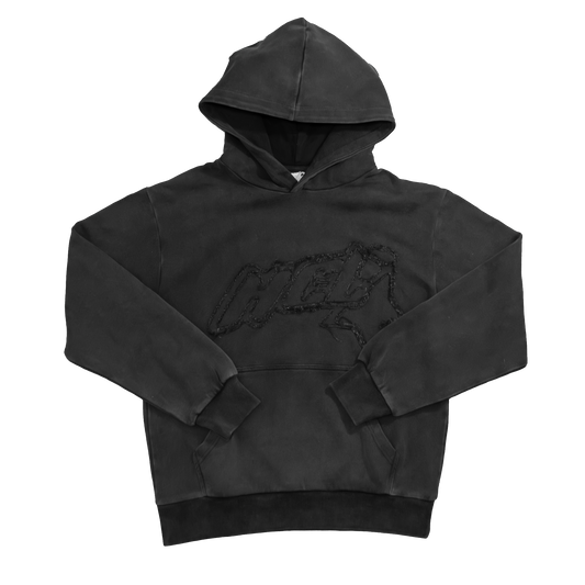 Washed Black - Hoodie